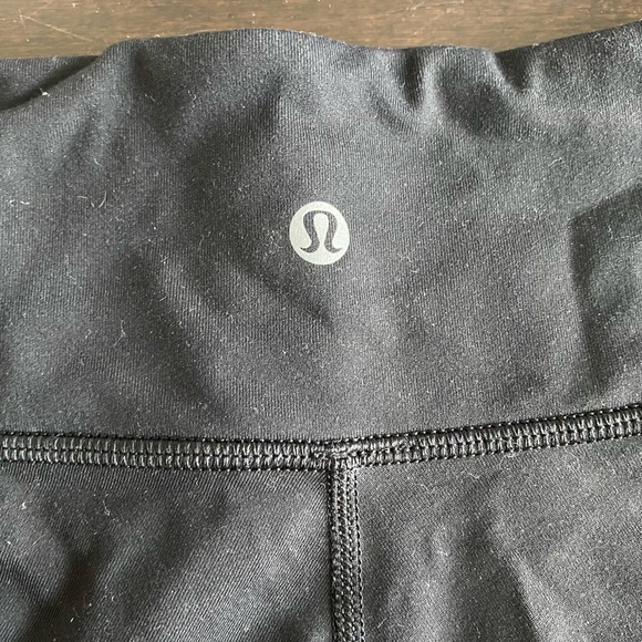 Black Lululemon Full Length Leggings - Picture 2 of 4